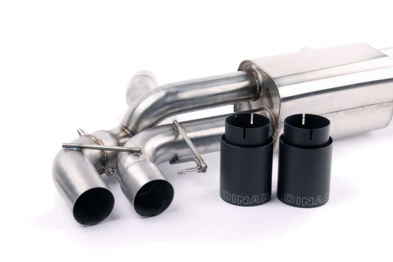 Dinan Free Flow Axleback Exhaust System - BMW M5 (F90) - Black Tips - Dinan
