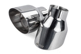 APR Single-Walled Slash-Cut Exhaust Tips - Universal - 4in Polished Silver