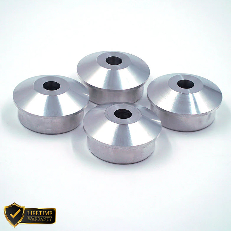 Suspension Secrets Solid Control Arm Bushes - Porsche Cayman GTS (981/718) - Billet Aluminium - Suspension Secrets