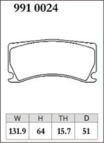 DIXCEL Front Brake Pads – Peugeot 308 GTi 270 (T9 / Alcon Calipers) - Dixcel Brakes Thumbnail