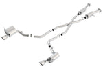 Borla Cat-Back Exhaust - Jeep Grand Cherokee SRT (WK2) - Dual 5in Tips X-Pipe - Image 4 - Borla Thumbnail