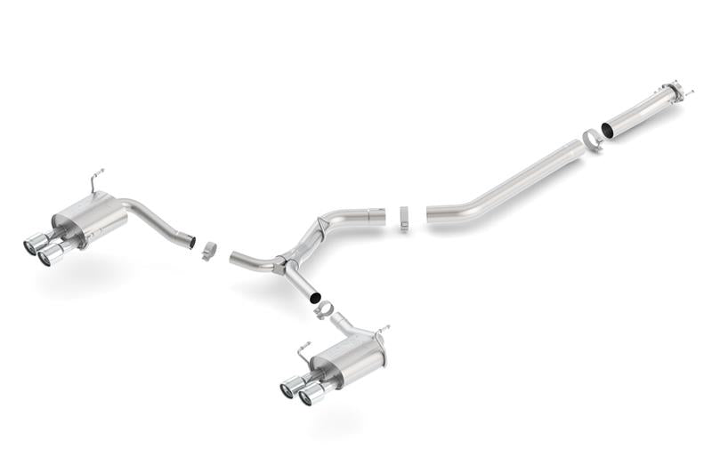 Borla Cat-Back Exhaust - Subaru WRX / WRX STI (VA) - S-Type 3in Quad Tip - Image 2