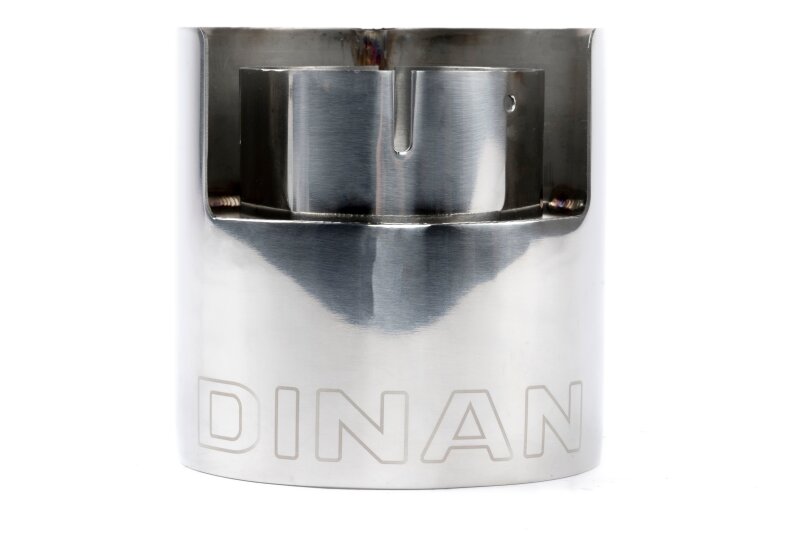 Dinan Double-Walled 4.5in Clamp-On Exhaust Tip - Polished - 4.5in Outlet / 3in Inlet - Image 2
