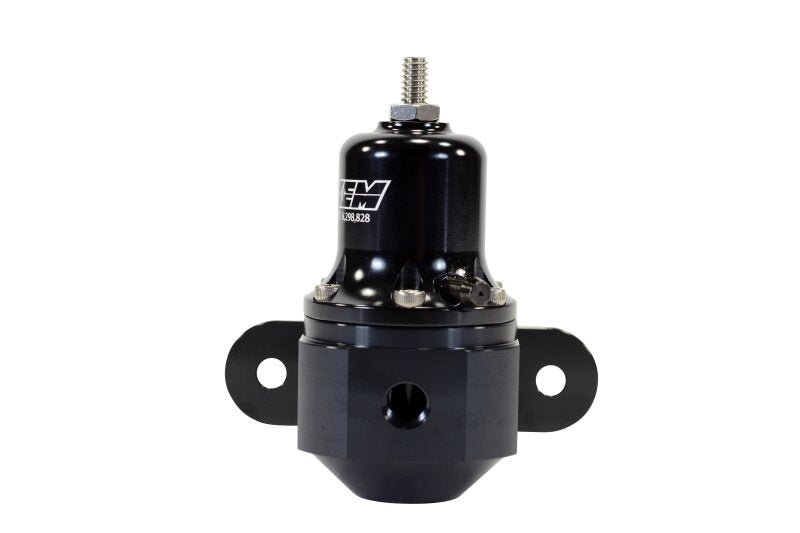 AEM High Capacity Adjustable Fuel Pressure Regulator - Universal - Black - Image 2