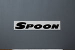 Spoon Sports Team Sticker Black 300mm - Universal - Image 2 - SPOON Thumbnail