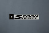 Spoon Sports Logo Sticker Black 250x40mm - Universal