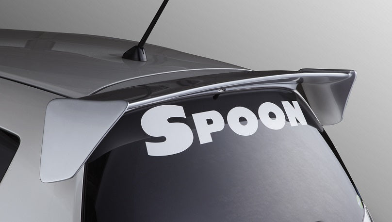 Spoon Sports Team Sticker - Universal - White 800mm