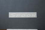 Spoon Sports Team Sticker - Universal - White 800mm - Image 2 - SPOON Thumbnail