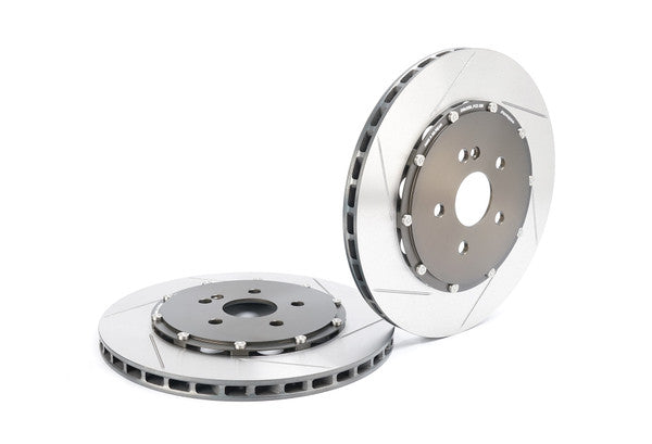 Paragon 2-Piece Rear Brake Rotor Pair - Mercedes-Benz AMG CLA 35 C118 / AMG A35 W177 - 330x22mm - Chicane Australia