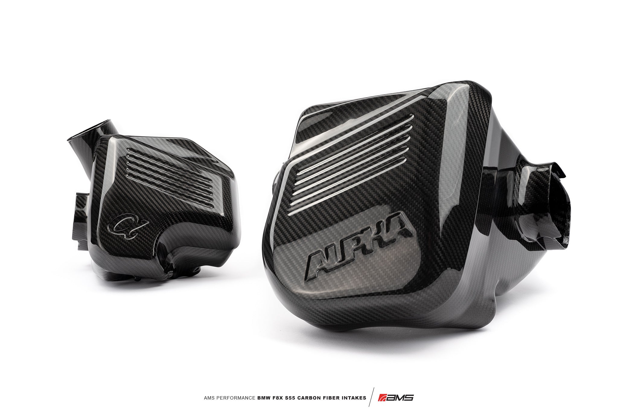 AMS Performance Carbon Intakes – BMW M3/M4 F8X S55 - Chicane Australia