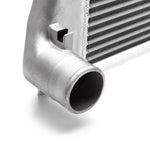 AMS front mount intercooler – VW Golf GTI/R Mk7 – cast outlet and mounting tab close-up - Cobb Tuning Thumbnail