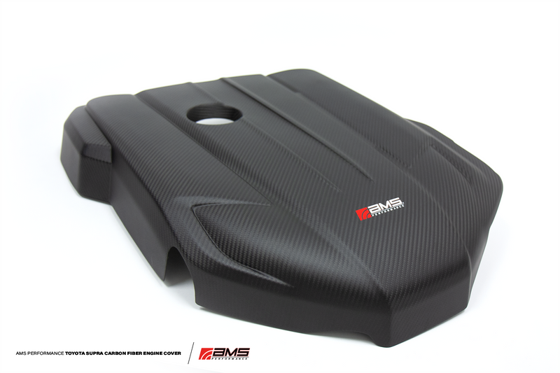 AMS Performance Carbon Fiber Engine Cover – Toyota GR Supra A90/A91 - AMS Performance