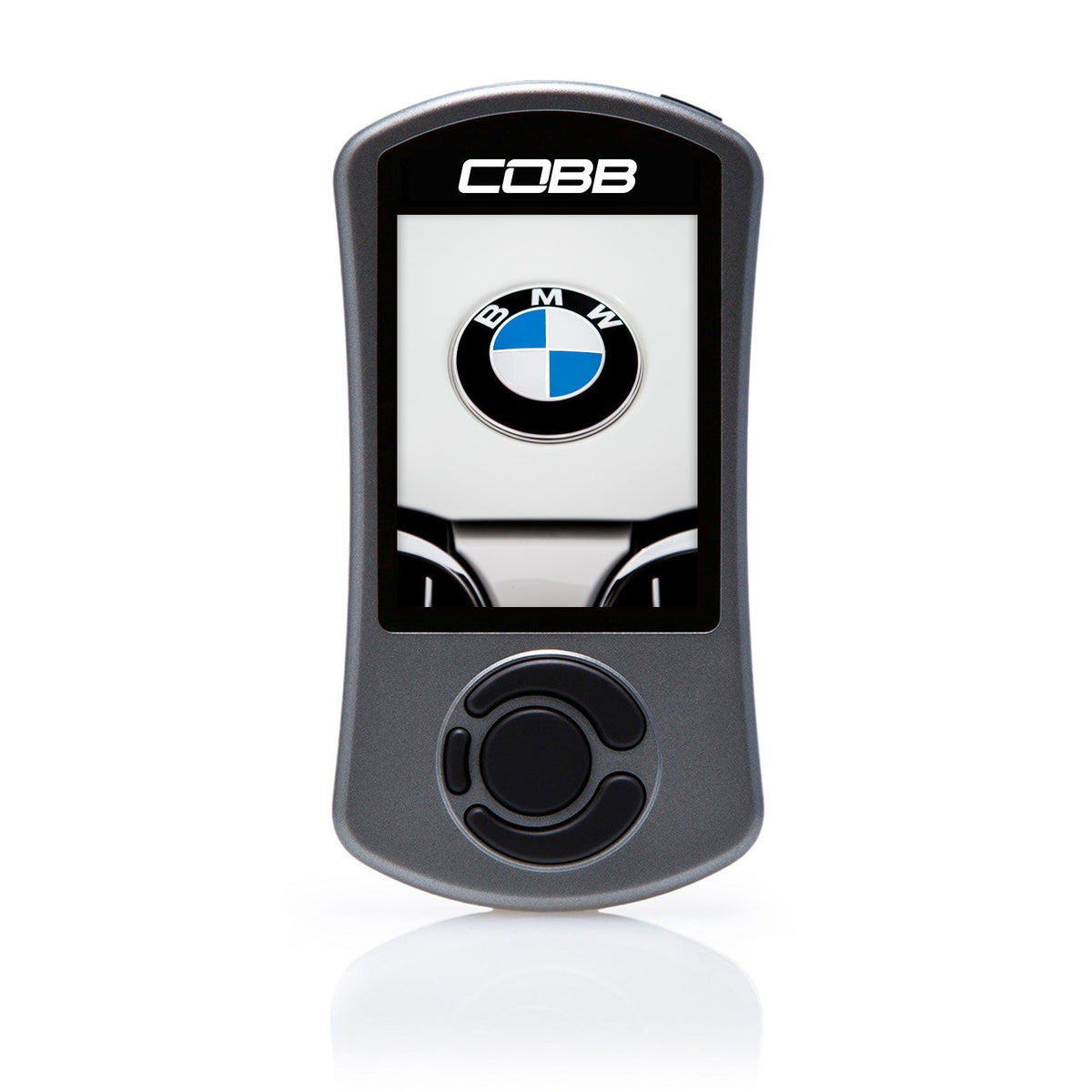 COBB Accessport V3 – BMW start screen (product illustration)