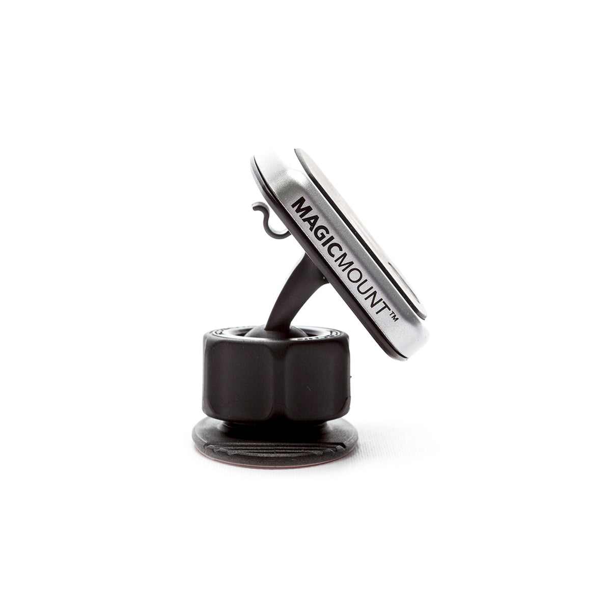 Scosche MagicMount Pro dash mount – magnetic head and base, side view