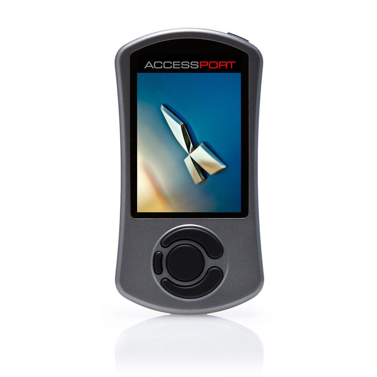 COBB Accessport V3 – Mitsubishi start screen (product illustration)