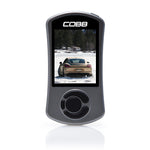 COBB Accessport V3 – Porsche Cayman shown on the start screen, front view - Cobb Tuning Thumbnail