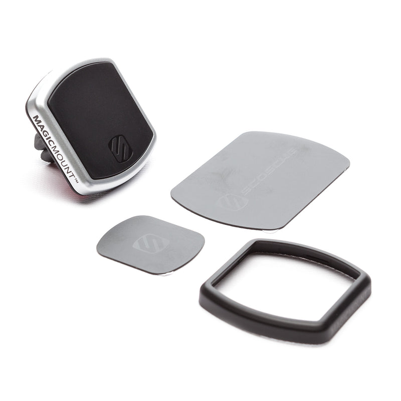 Scosche MagicMount Pro Accessport vent mount – magnetic head, two plates and trim ring - Cobb Tuning