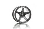 Titan 7 T-C5 forged full-face 5-spoke wheel in Advanced Dark Gunmetal, 17x9.5 +51 5x114.3 - Titan7 Thumbnail