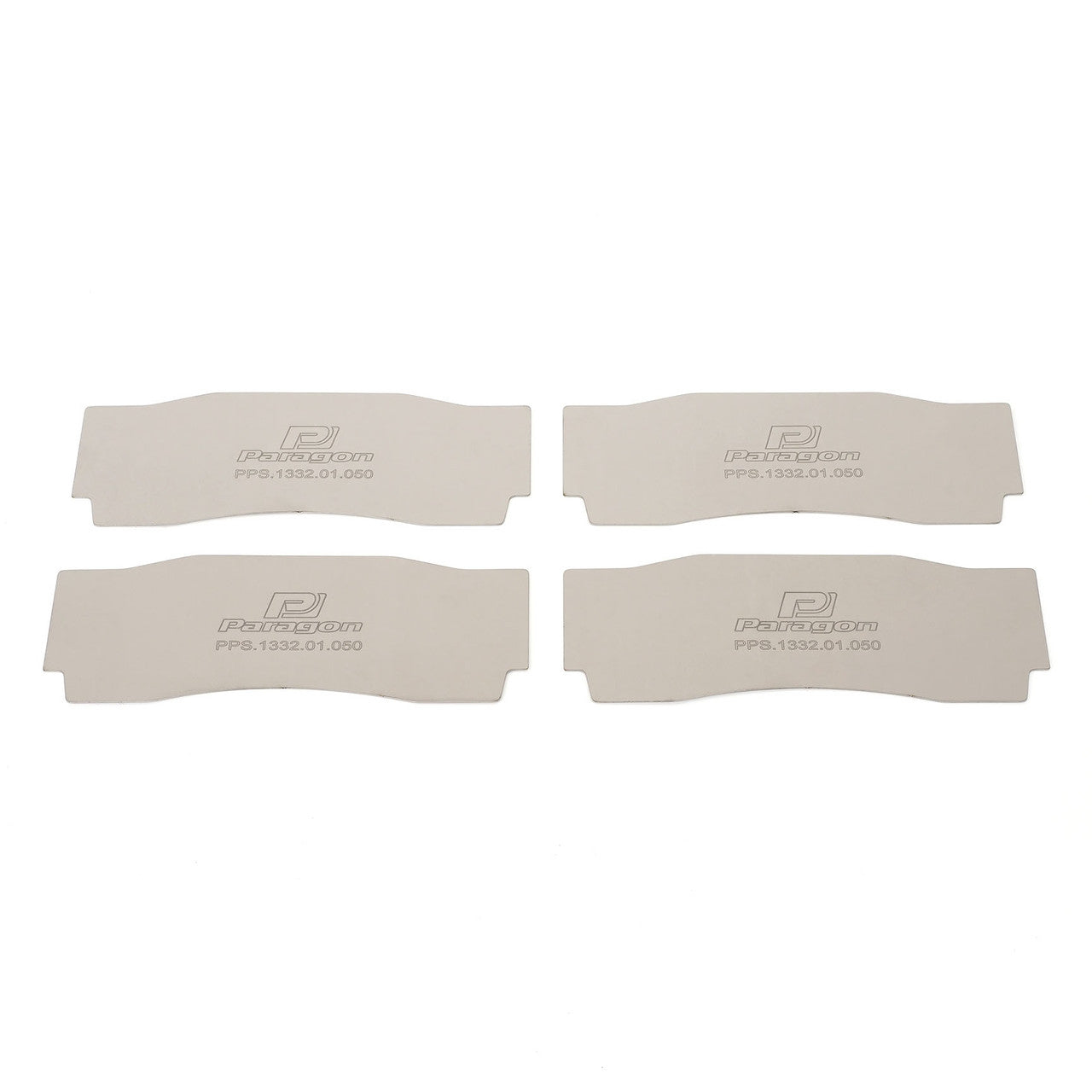 Paragon Titanium Brake Pad Shims – Alcon CAR97 Mono6 Calipers