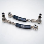 Suspension Secrets curved rear camber arms, pair with rod ends, studs and spacers - Suspension Secrets Thumbnail