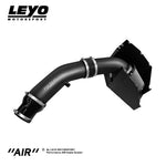 LEYO EVO 4" cold air intake – Audi 2.5 TFSI – pipe and airbox, rear angle - LEYO Thumbnail