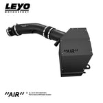 LEYO EVO 4" cold air intake – Audi 2.5 TFSI – assembled with airbox lid fitted - LEYO Thumbnail