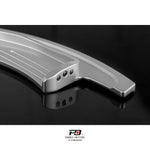 LEYO S tronic paddle shift extension V3 – silver side profile with mounting screws - LEYO Thumbnail