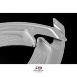 LEYO S tronic paddle shift extensions V3 – silver pair detail with LEYO and PD logos - LEYO Thumbnail