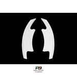 LEYO S tronic paddle shift extensions V3 – silver pair rear view - LEYO Thumbnail