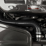 COBB silicone radiator hose kit – Subaru WRX VA – hose routed under the carbon engine cover - Cobb Tuning Thumbnail
