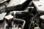COBB silicone radiator hose kit – Subaru WRX VA – radiator end of the hose beside the cap - Cobb Tuning Thumbnail