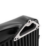 COBB top mount intercooler – Subaru Outback BT – black end tank flange close-up - Cobb Tuning Thumbnail
