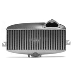 COBB top mount intercooler – Subaru Outback BT – silver core, rear view with throttle body flange - Cobb Tuning Thumbnail