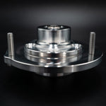 Suspension Secrets front top mount, side profile of the bearing housing and mounting studs - Suspension Secrets Thumbnail