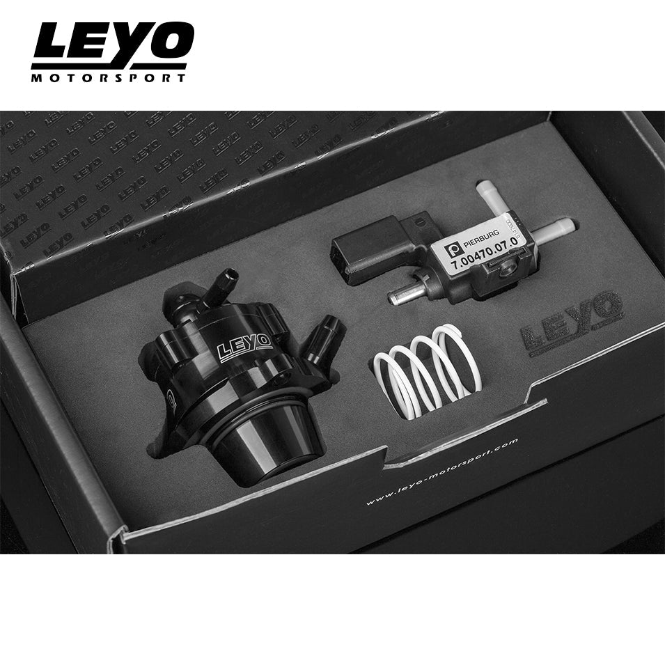 LEYO blow off valve kit – valve, solenoid and spring in presentation box