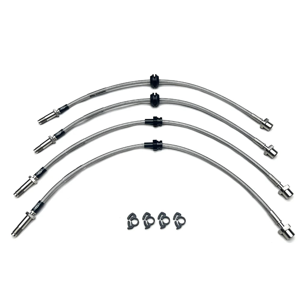 HEL Performance Braided Brake Lines – BMW 3 Series E46 M3 (2001–2006)