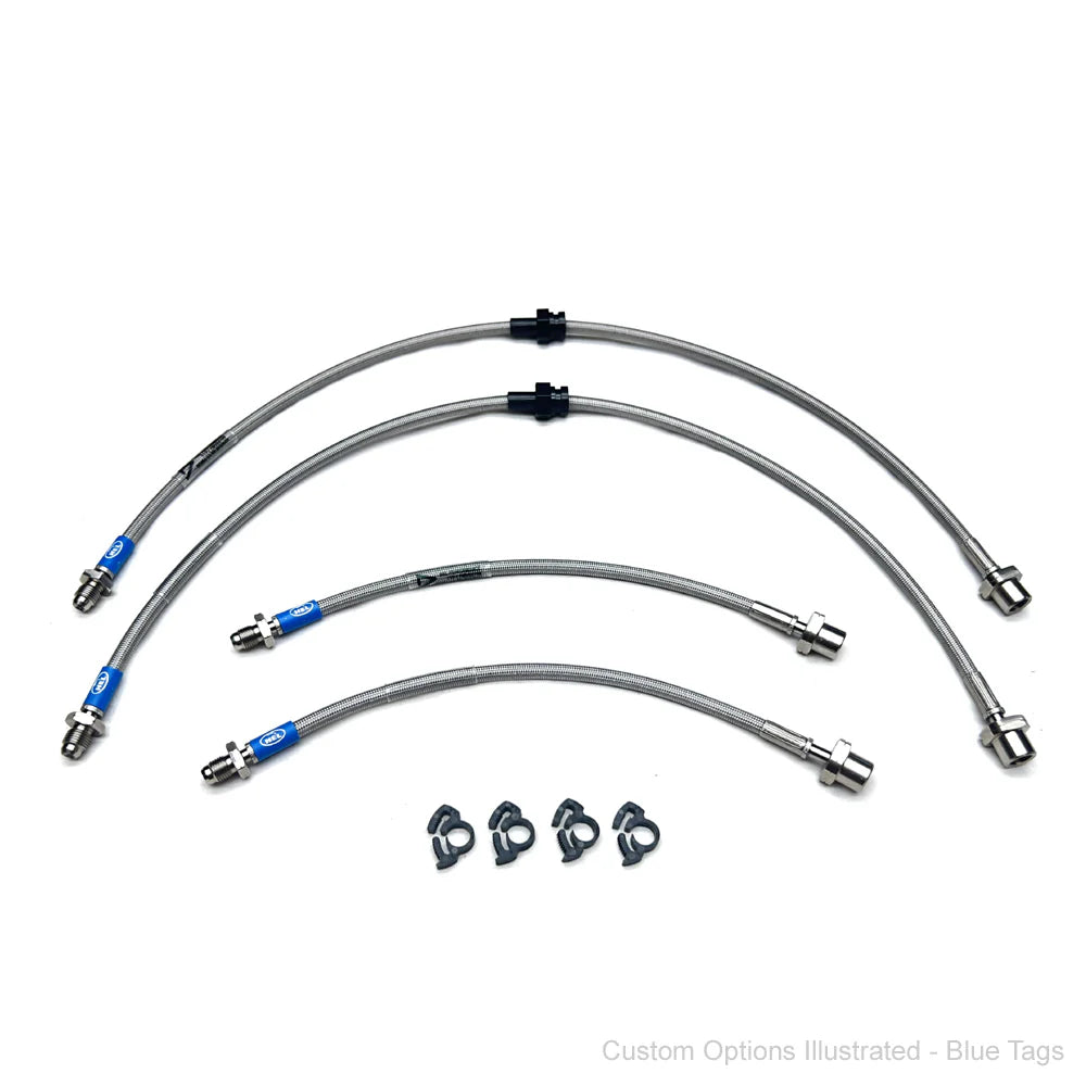 HEL Performance Braided Brake Lines – BMW M2 F87 (2014–2020)