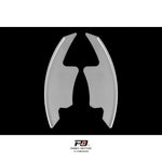 LEYO billet paddle shift extensions – Golf GTI Mk5/Mk6 – silver pair rear face - LEYO Thumbnail
