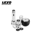LEYO silver Nappa DSG shift knob – kit contents laid out - LEYO Thumbnail