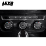 LEYO black billet knob set 3pc – Golf Mk7 – fitted to climate panel - LEYO Thumbnail