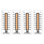 Paragon caliper temperature indicator strips, 121–280°C scale - Paragon Thumbnail