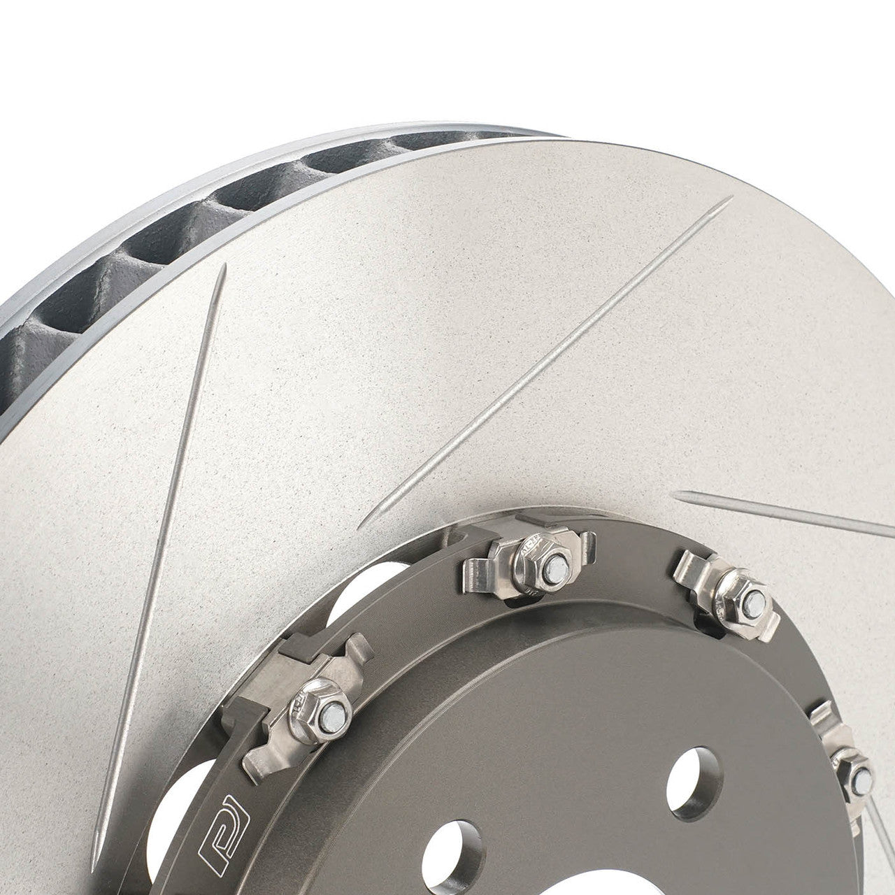 Paragon 2-Piece Front Brake Rotor Pair - Mercedes-Benz C63 AMG W204 - 360x36mm - Chicane Australia