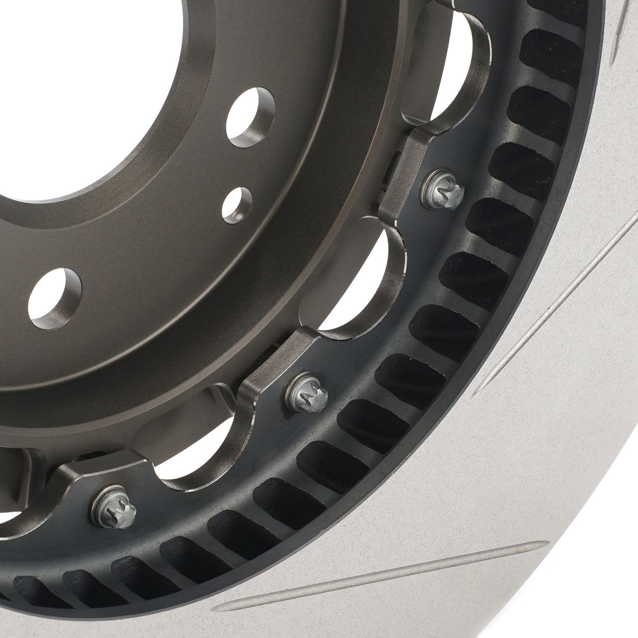 Paragon 2-Piece Front Brake Rotor Pair - Mercedes-Benz C63 AMG W205 - 360x36mm - Chicane Australia
