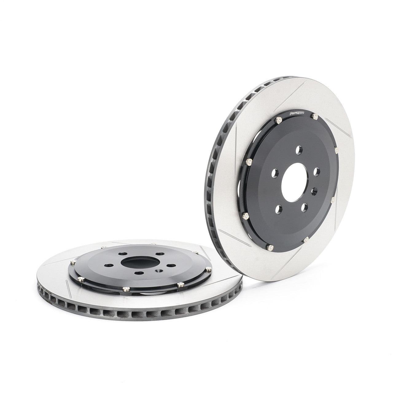 Paragon 2-Piece Rear Brake Rotor – Audi C7 S6 / C7 S7 / D4 S8 2013-2018 | 356x22mm - Chicane Australia