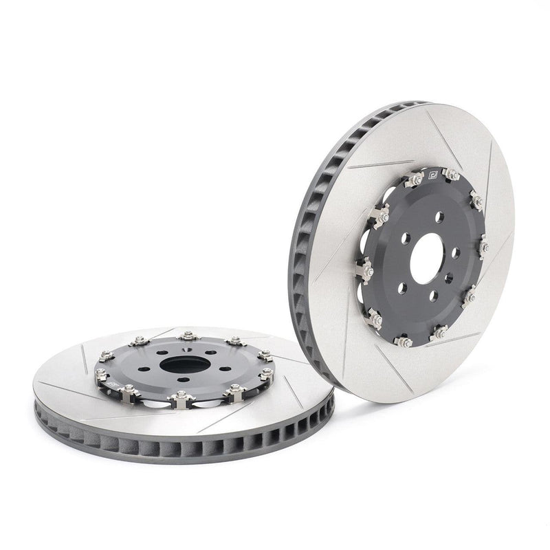 Paragon 2-Piece Front Rotors Pair – Audi C7 S6 / C7 S7 / D4 S8 – 400 x 38mm - Chicane Australia - Paragon