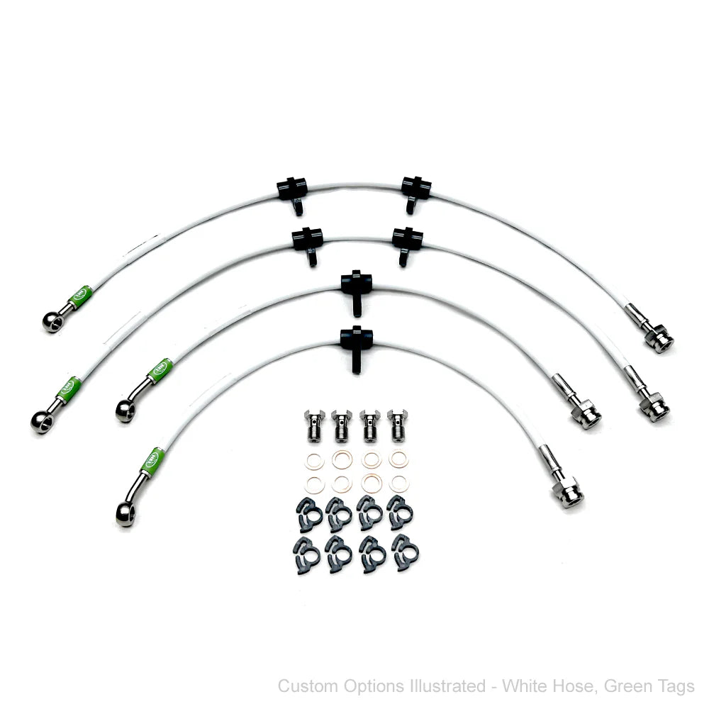 HEL Performance Braided Brake Line Kit – Honda S2000