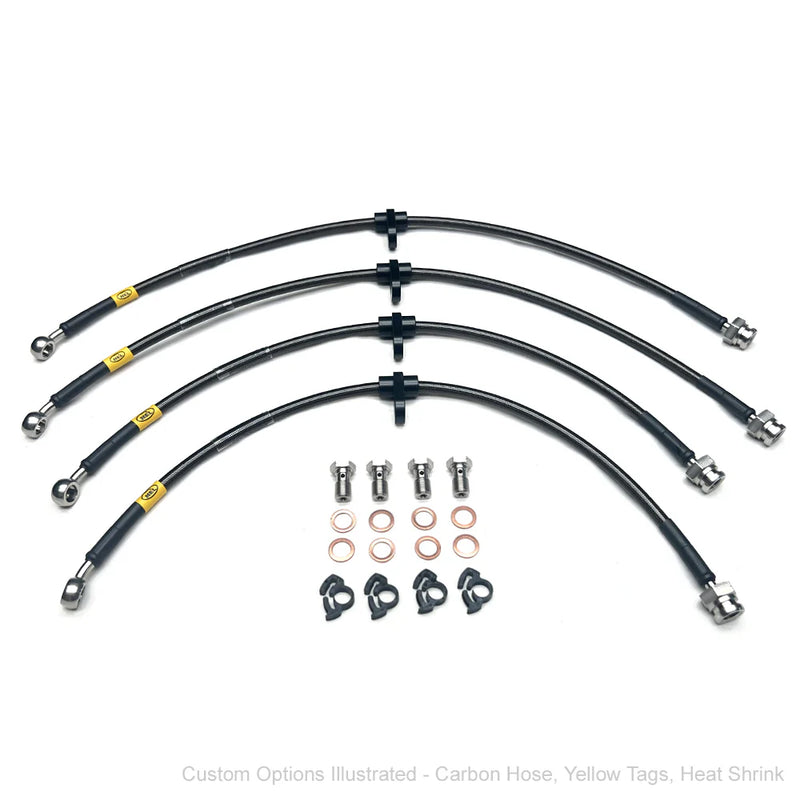 HEL Performance Braided Brake Line Kit – Honda Integra Type R DC5 - HEL Performance