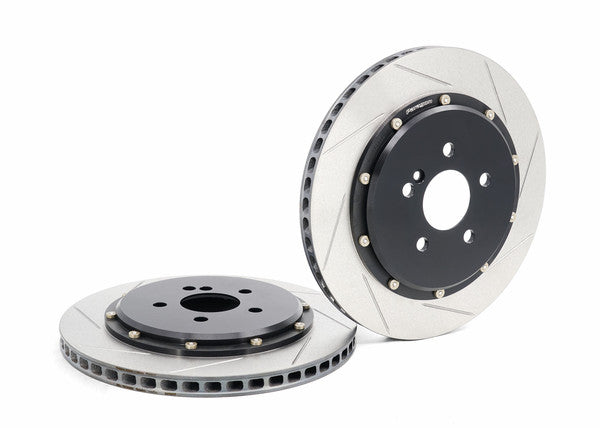 Paragon 2-Piece Rear Brake Rotor Pair - Mercedes-Benz CLA 45 C117 / A45 W176 AMG - 330x22mm - Chicane Australia - Paragon