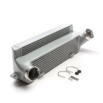 COBB CSF stepped core intercooler – BMW N54/N55 – silver intercooler with clips and hardware - Cobb Tuning Thumbnail