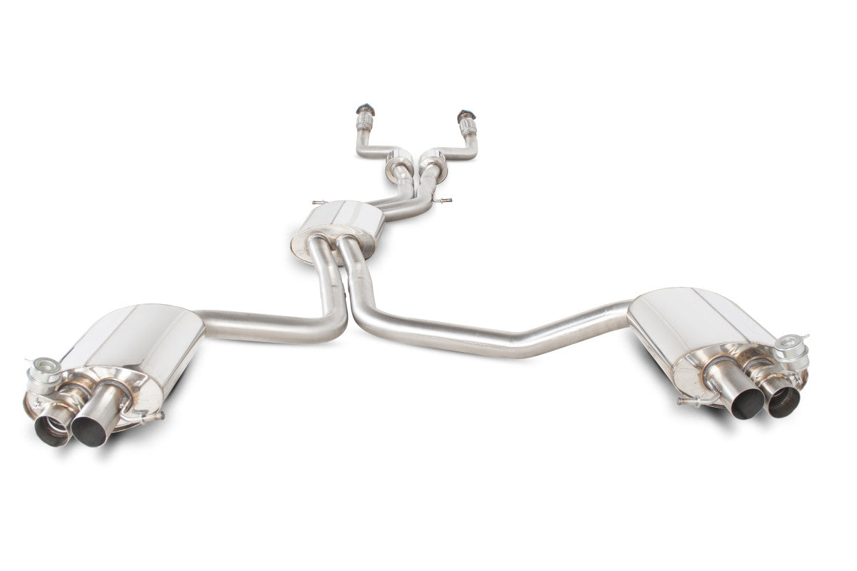Scorpion Resonated Cat-Back Exhaust - Audi RS4 (B8) Avant / RS5 (B8) Coupe 4.2 FSI